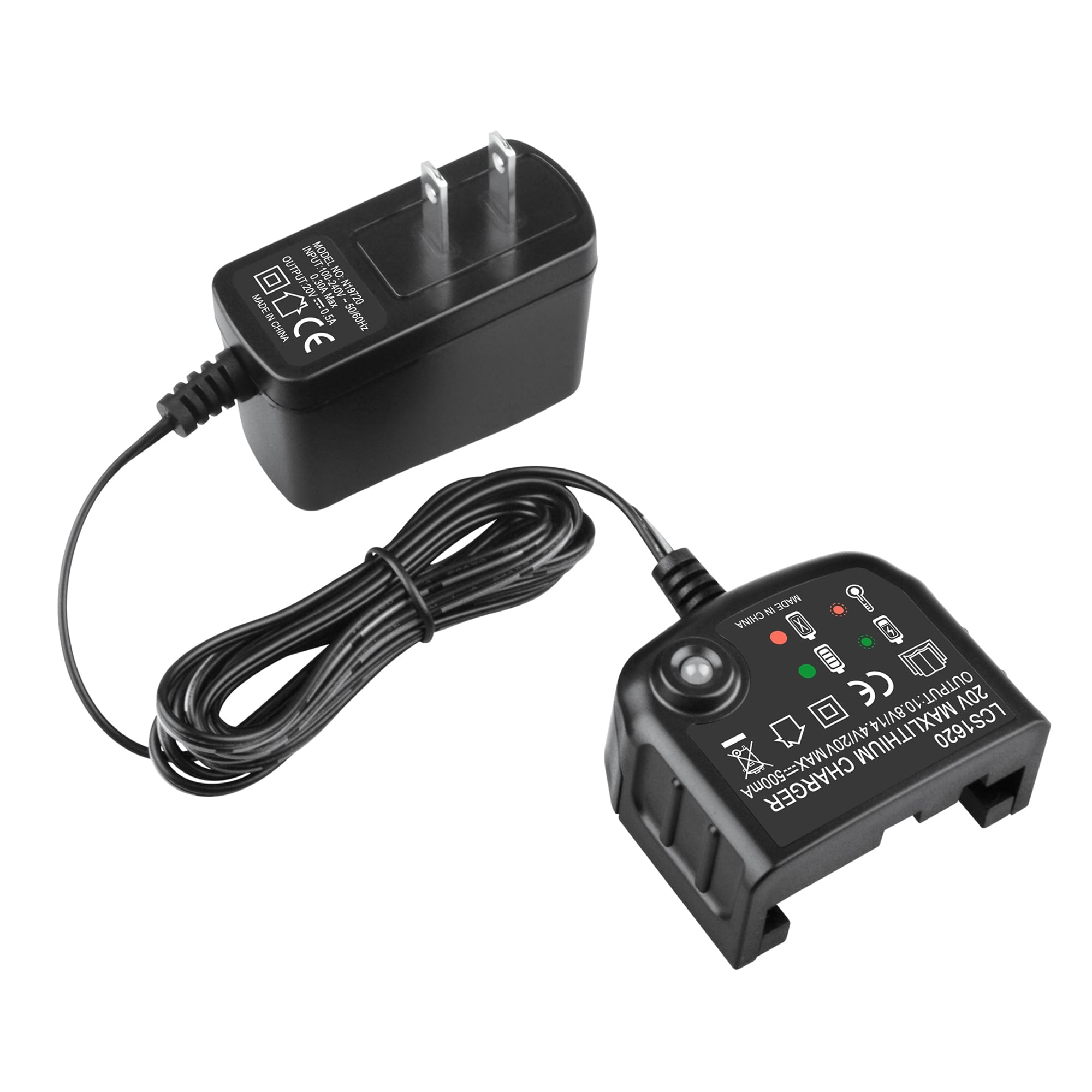 Amazon.com: K-MAINS 20V Lithium Battery Charger LCS1620 Compatible